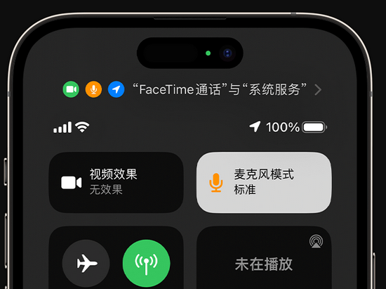 桂东苹果授权维修网点分享iPhone在通话时让你的声音更清晰 