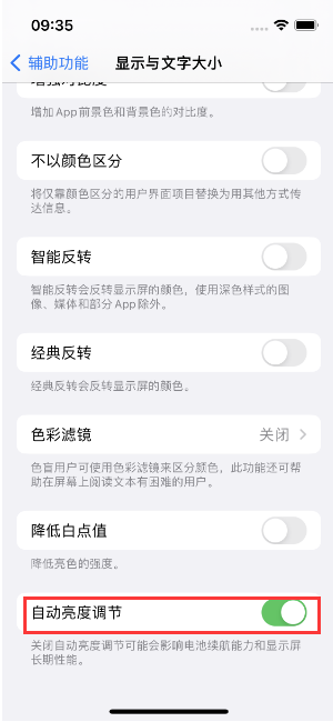 桂东苹果15维修店分享iPhone 15 Pro系列屏幕亮度 